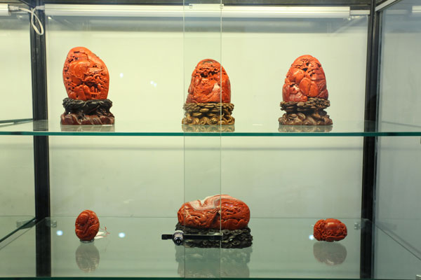 南红专业委员会北京办事处红石坊精品南红玛瑙作品欣赏