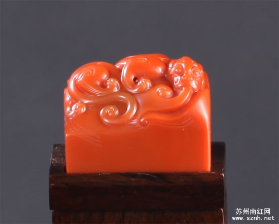 文房韵 精雕南红组合