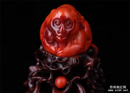 猴子主题南红玛瑙雕件的寓意有哪些？